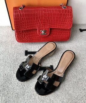 에르메스 올수공 오아시스 슬리퍼 샌들 페이던트 18